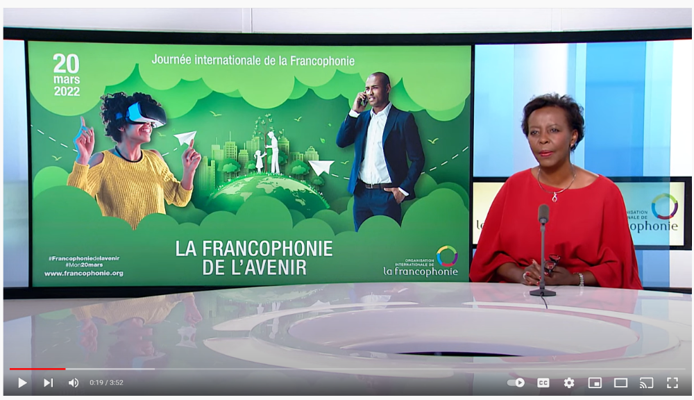 20 mars 2022 - Message de Louise Mushikiwabo Image 1